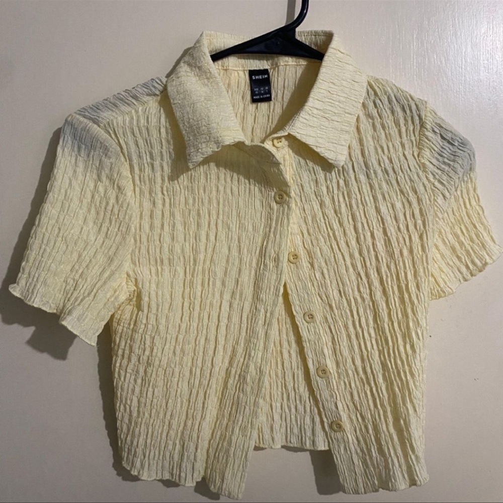 button down collared shirt